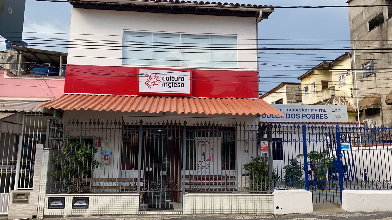 Fachada da Cultura Inglesa de Angra dos Reis, RJ