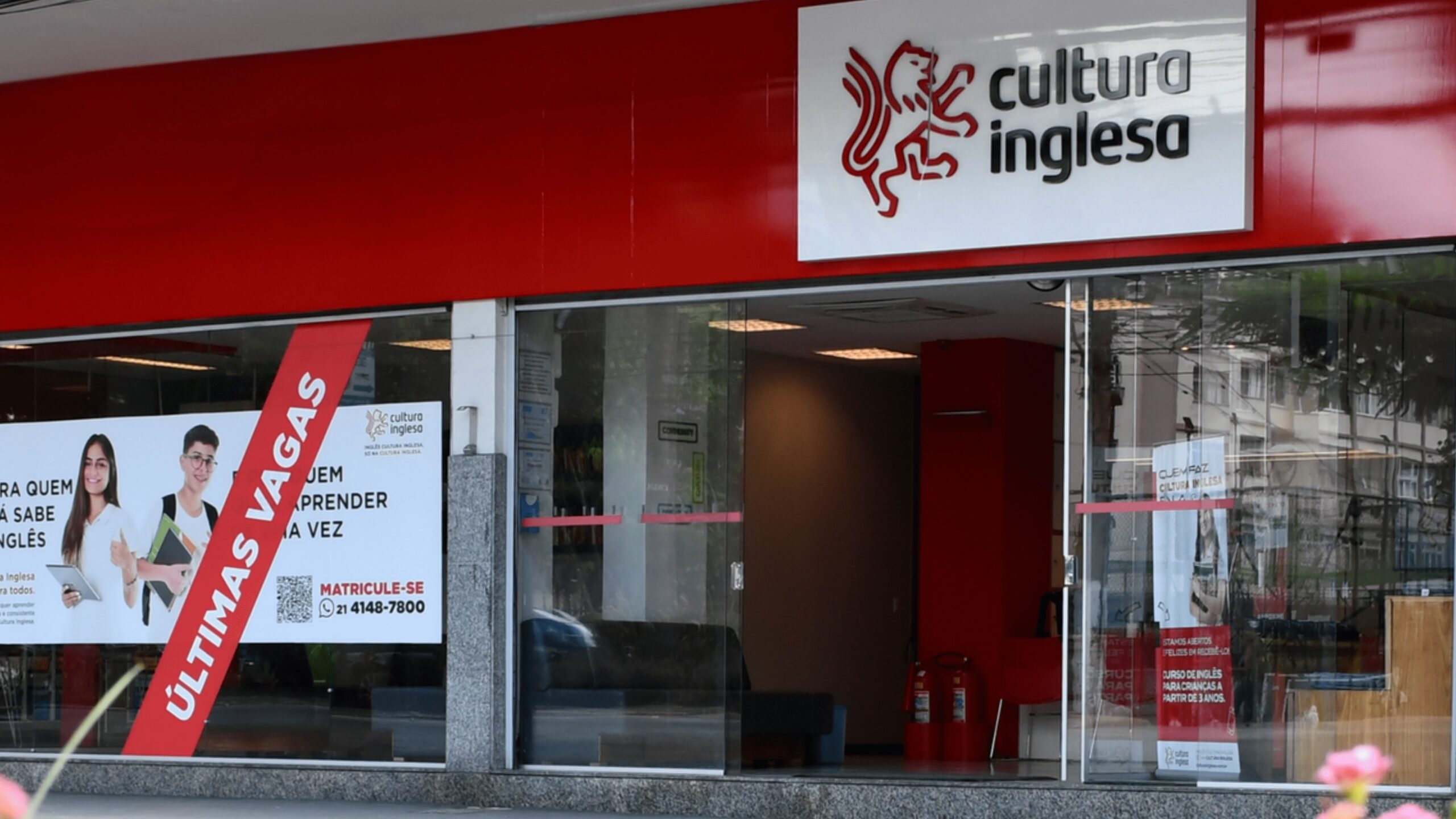 Fachada da Cultura Inglesa de Teresópolis, RJ
